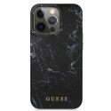 Guess GUHCP13LPCUMABK iPhone 13 Pro / 13 6,1" czarny/black hardcase Marble