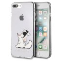 Karl Lagerfeld KLHCI8LCFNRC iPhone 7/8 Plus hardcase transparent Choupette Fun