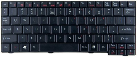 WHITENERGY 07666-BLK Klawiatura