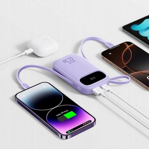 BASEUS POWERBANK QPOW2 20000MAH 30W (FIOLETOWY)