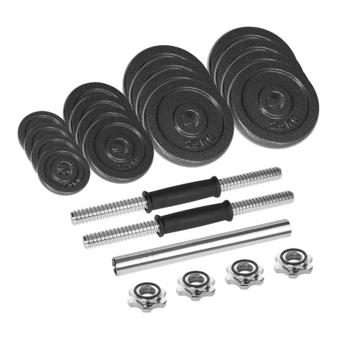 REBEL ACTIVE HANTLE REGULOWANE W WALIZCE Z GRYFEM, ZESTAW 30 KG