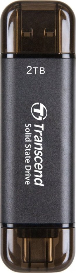 TRANSCEND TS2TESD310C (2 TB /Czarny )