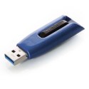 Verbatim USB flash disk, USB 3.0 (3.2 Gen 1), 32GB, V3 MAX, Store N Go, niebieski, 49806, USB A, z wysuwanym złączem