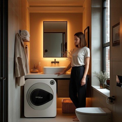 GREENBLUE SUSZARKA ELEKTRYCZNA BĘBNOWA DO UBRAŃ 3KG WSAD GB405