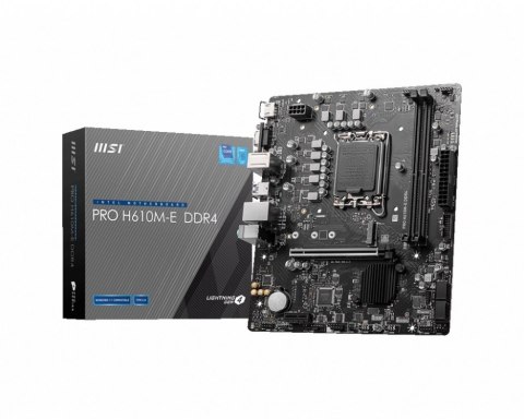 Płyta główna MSI PRO H610M-E DDR4 (Socket 1700 /micro ATX)