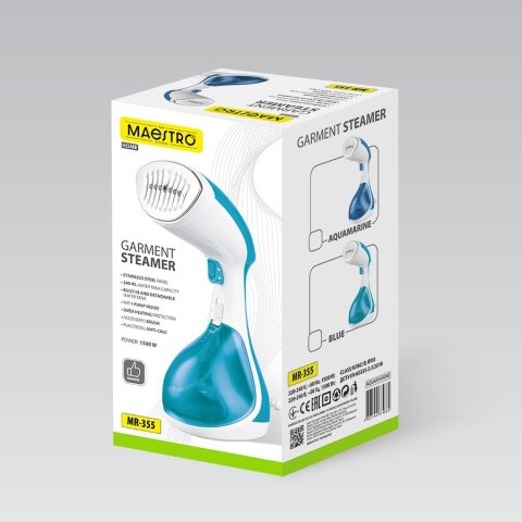 Parownica do ubrań 1500W Maestro MR-355-BLUE