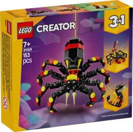 LEGO 31159 CREATOR - Dzikie zwierzę: niezwykły pająk