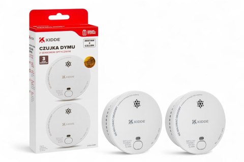 Zestaw 2 czujek dymu KIDDE 2030-DSR3
