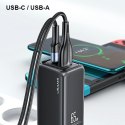 USAMS Ład. siec. 1xUSB-C+1xUSB T47 65W PD Fast Charging Super Si biały/white CC153TC02 (US-CC153)