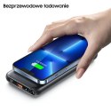 USAMS Powerbank PB62 10000mAh 20W QC3.0+PD Magnetic Wireless Fast Charge nebieski/blue 10KCD17104 (US-CD171)