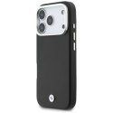 Etui BMW M Sign Metal Logo MagSafe do iPhone 17 Pro czarny