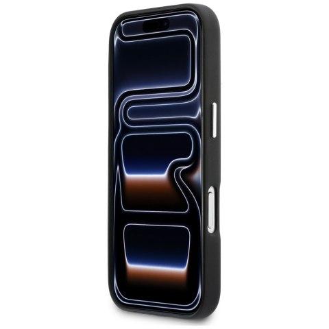 Etui BMW M Sign Metal Logo MagSafe do iPhone 17 Pro czarny