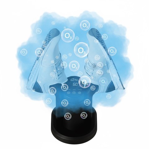 MEDIA-TECH SUSZARKA DO BUTÓW Z DEZYNFEKCJĄ OZONOWĄ SHOE DRYER OZONE PRO+ MT6539