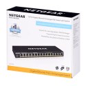 Switch Netgear GS316P-100EUS 16p PoE 115W* (PoE+: 16p) Unmanaged Gigabit