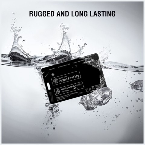 Lokalizator 4smarts SkyTag Card Duos ReCharge czarny