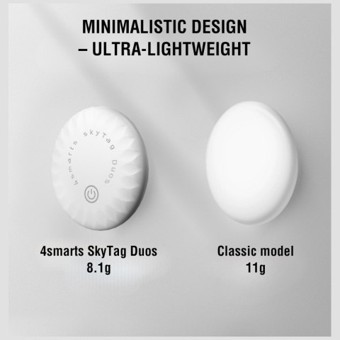 Lokalizator 4smarts SkyTag Duos biały 4szt