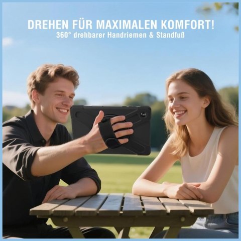 Pancerne etui z uchwytem 4smarts Rugged Case Grip do Samsung Galaxy Tab A11