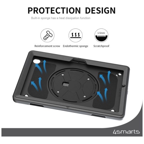 Pancerne etui z uchwytem 4smarts Rugged Case Grip do Samsung 
Galaxy Tab A9+