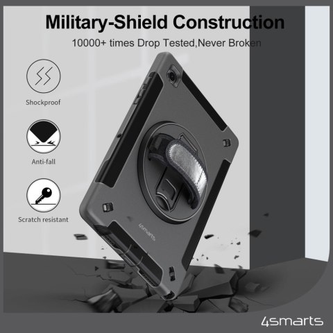 Pancerne etui z uchwytem 4smarts Rugged Case Grip do Samsung 
Galaxy Tab A9+