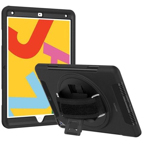 Pancerne etui z uchwytem 4smarts Rugged Case Grip for Apple iPad
(7.Gen./8.Gen./9.Gen.) czarny