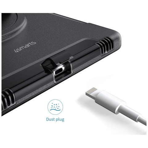 Pancerne etui z uchwytem 4smarts Rugged Case Grip for Apple iPad
(7.Gen./8.Gen./9.Gen.) czarny
