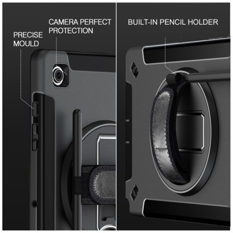 Pancerne etui z uchwytem 4smarts Rugged Case Grip for Apple iPad
(7.Gen./8.Gen./9.Gen.) czarny