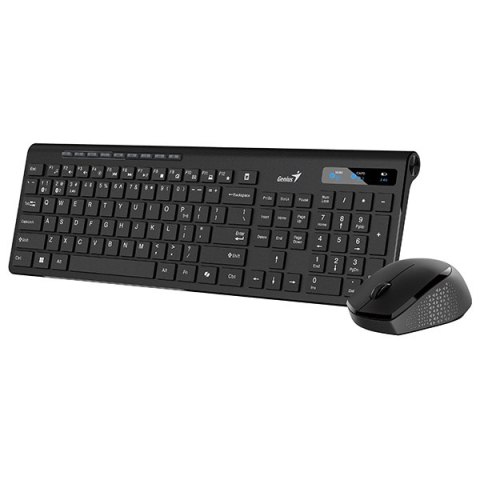 Genius SlimStar 8230 COPILOT Zestaw klawiatura i mysz bezprzewodowa CZ/SK, czarna
