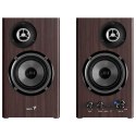 Genius głośniki SP-HF1812BT, 2.0, 50W, ciemny brąz, drewniane