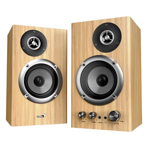 Genius głośniki SP-HF1812BT, 2.0, 50W, jasnobrązowy