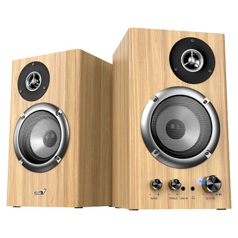 Genius głośniki SP-HF1812BT, 2.0, 50W, jasnobrązowy