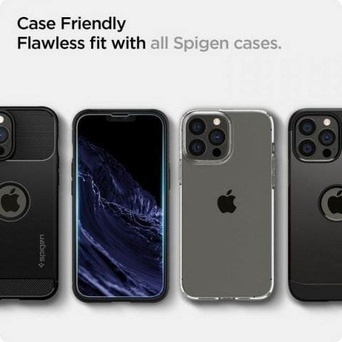 Spigen Glas.TR iPhone 13/13 Pro 6,1" 2-Pack "EZ FIT" AGL03385 szkło hartowane