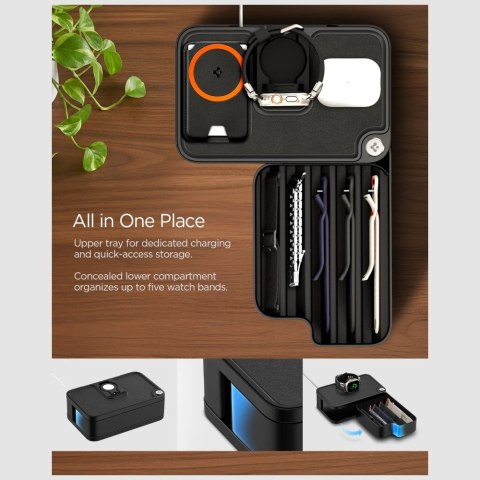 Organizer Spigen do Apple Watch & Pasków S340 czarny