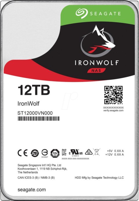 SEAGATE ST12000VN0008_B3 (12 TB /3.5" /7200RPM )