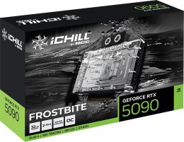 Karta graficzna INNO3D GeForce RTX 5090 iChill Frostbite 32 GB GDDR7 (C50903-32D7X-1759FB)