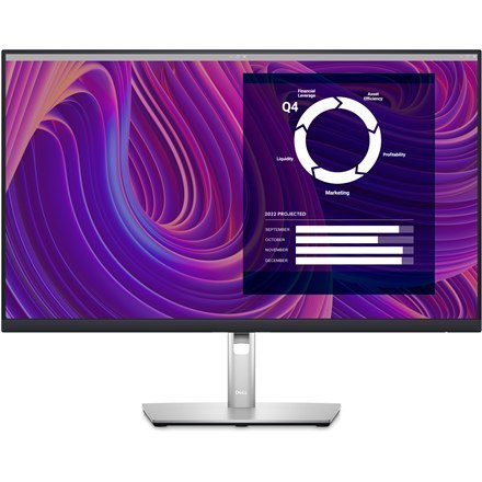 Dell | P2723D | 27 " | IPS | QHD | 16:9 | 5 ms | 350 cd/m² | Czarny | Porty HDMI w ilości 1 | 60 Hz