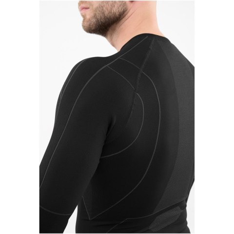 Komplet bielizny termoaktywnej męskiej VIKING Gary Bamboo 3/4 Set rozmiar L, czarny