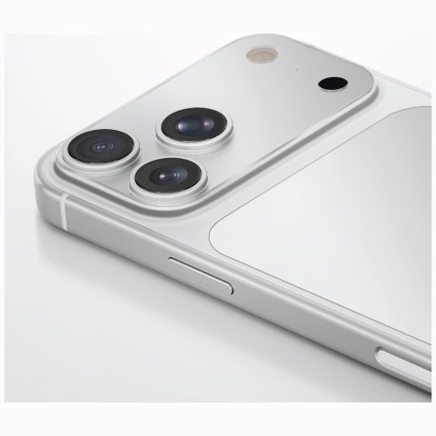 Ochrona modułu aparatu i tylnego panelu UNIQ Optix Aeroshield+ Camera Module Protector do iPhone 17 Pro przezroczysty