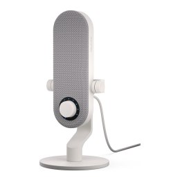 Mikrofon przewodowy KRUX Pin White USB-C biały