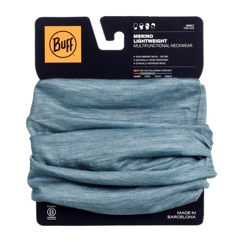 Chusta wielofunkcyjna Buff Merino Lightweight, solid pool
