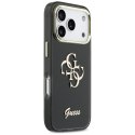 Etui Guess IML 4G Script Metal do iPhone 17 Pro czarny