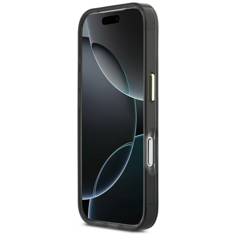 Etui Guess IML 4G Script Metal do iPhone 17 Pro czarny