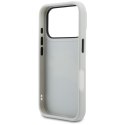 Etui Karl Lagerfeld IML Glitter KL Diamond Logo do iPhone 17 Pro Max srebrny