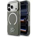 Etui Karl Lagerfeld IML KL Script Logo MagSafe do iPhone 17 Pro czarny
