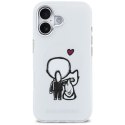 Etui Karl Lagerfeld Karl & Choupette Back MagSafe do iPhone 17 przezroczysty
