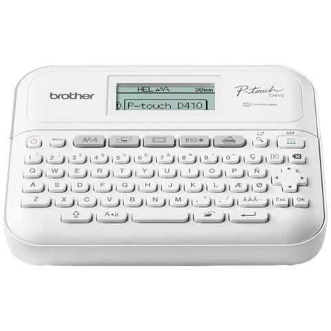Brother PT-D410VP drukarka etykiet ZINK (Zero-Ink) 180 x 180 DPI Przewodowa TZe QWERTY