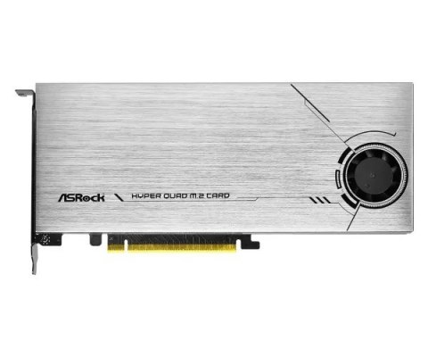 Karta ASROCK Hyper Quad M.2 do 4x M.2 SSD retail