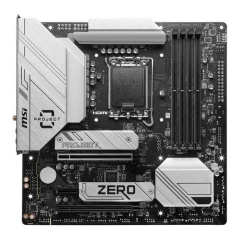 Płyta główna MSI B760M PROJECT ZERO Intel B760 LGA 1700 micro ATX