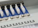 Patchpanel Equip CAT6 24 Port lightgrey 19 cali (1HE)
