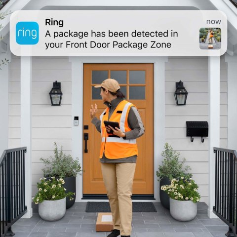 Amazon Ring Video Doorbell 3 Plus Silver/Black - 5B03-026