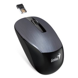 Genius Mysz NX-7015, 1600DPI, 2.4 [GHz], optyczna, 3kl., bezprzewodowa USB, szara, AA